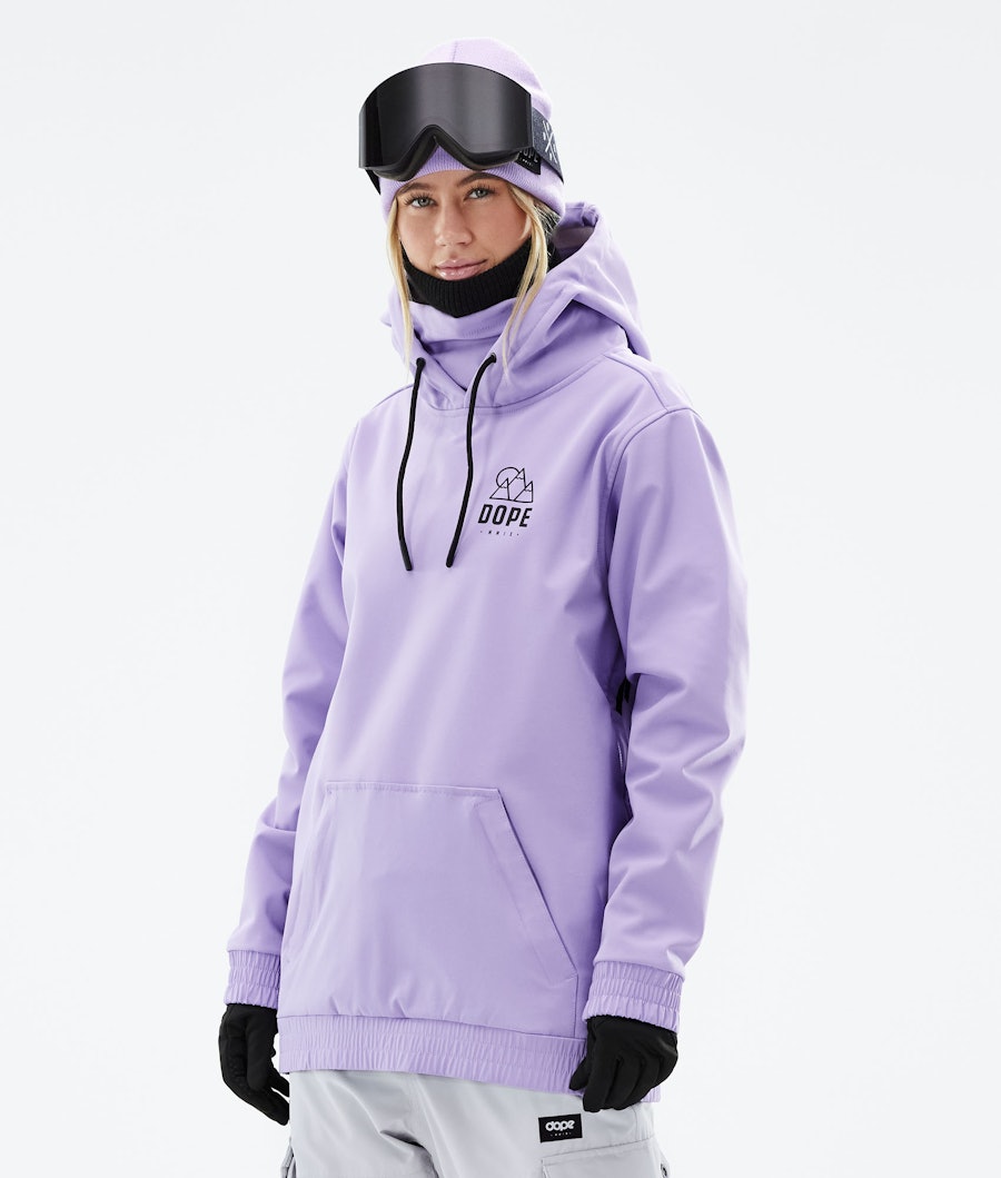 Dope Yeti W Snowboard jas Dames Rise Faded Violet