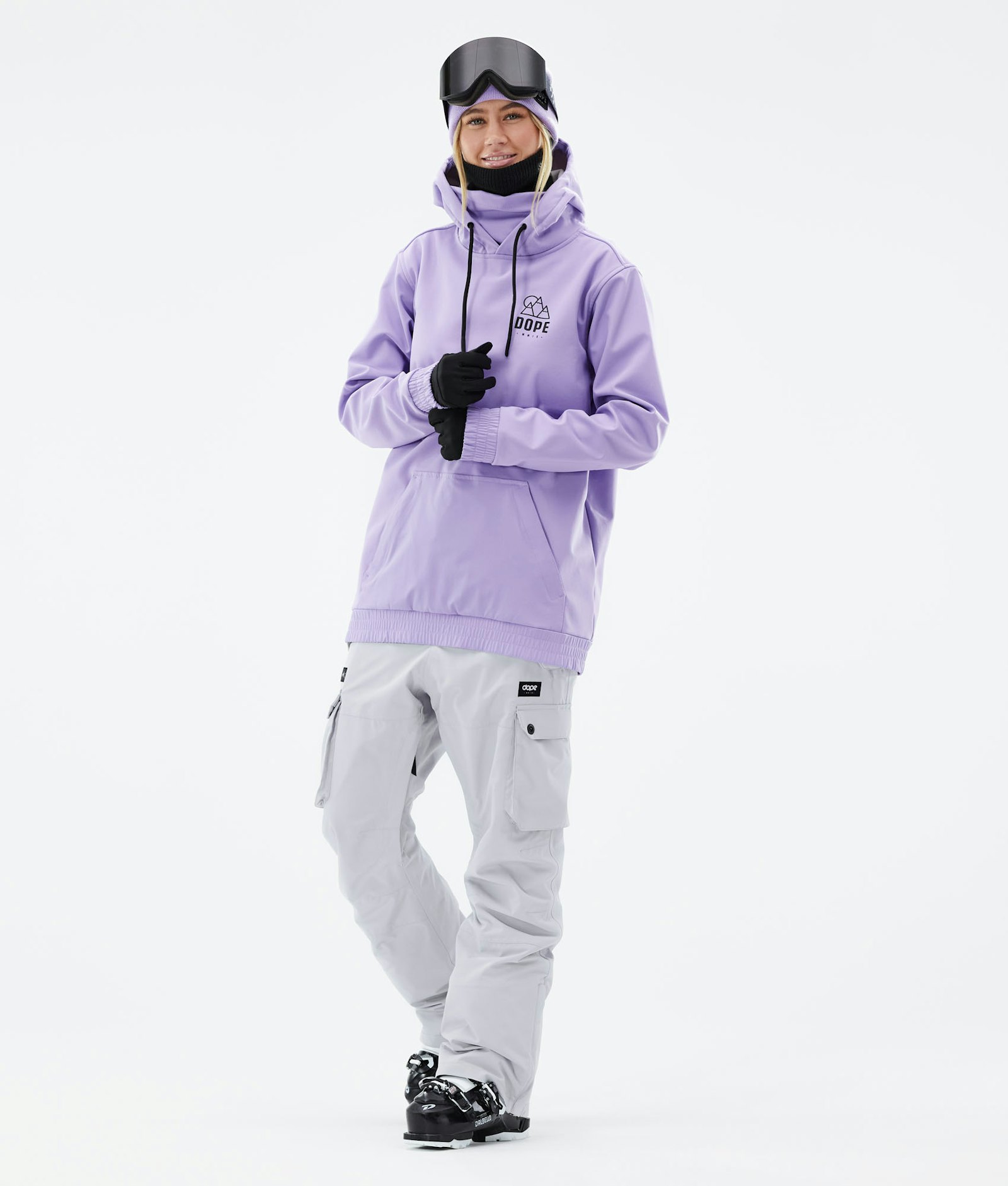 Dope Yeti 2021 Skijacke Damen Rise Faded Violet