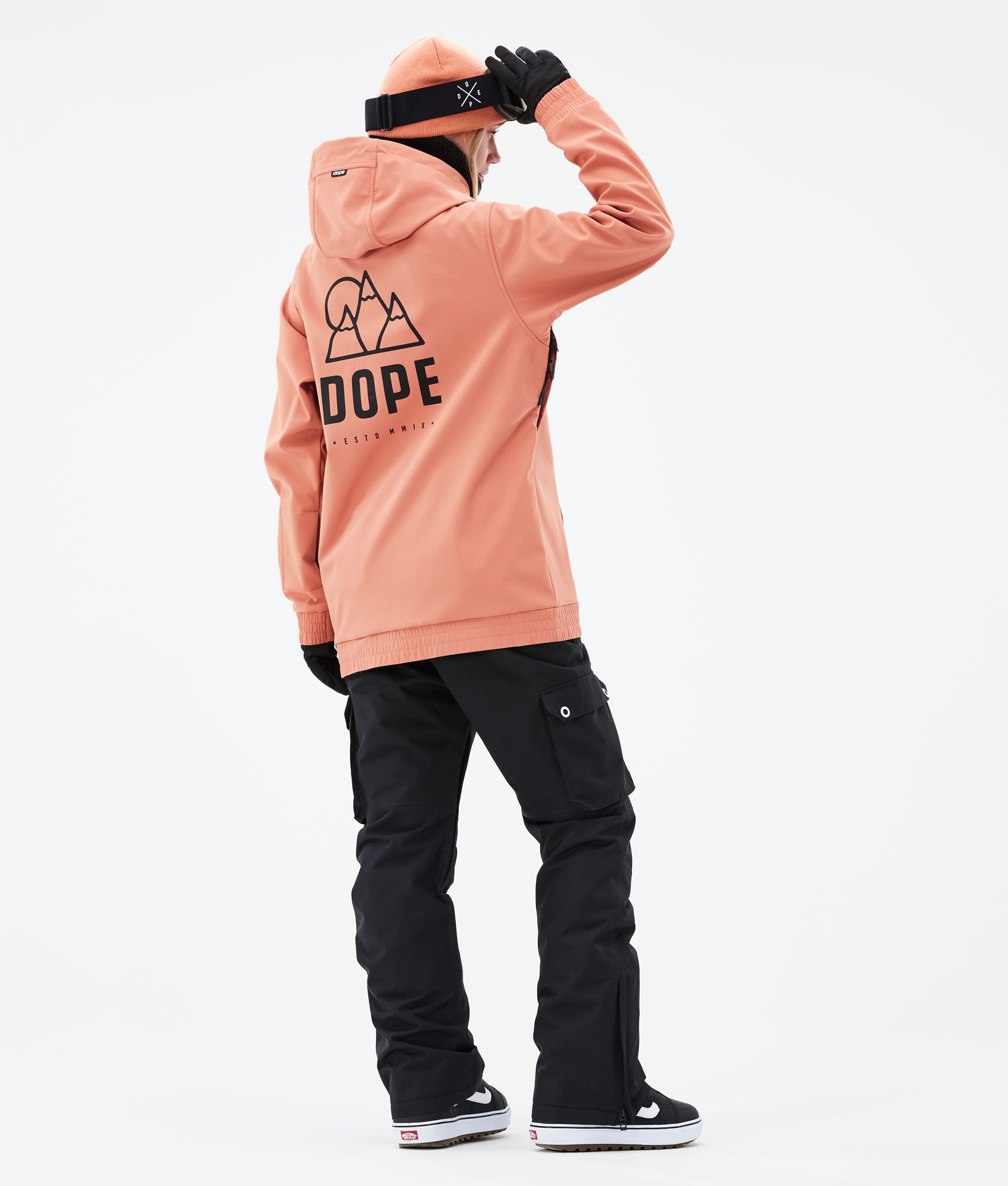 Dope Yeti W 2021 Women's Snowboard Jacket Peach