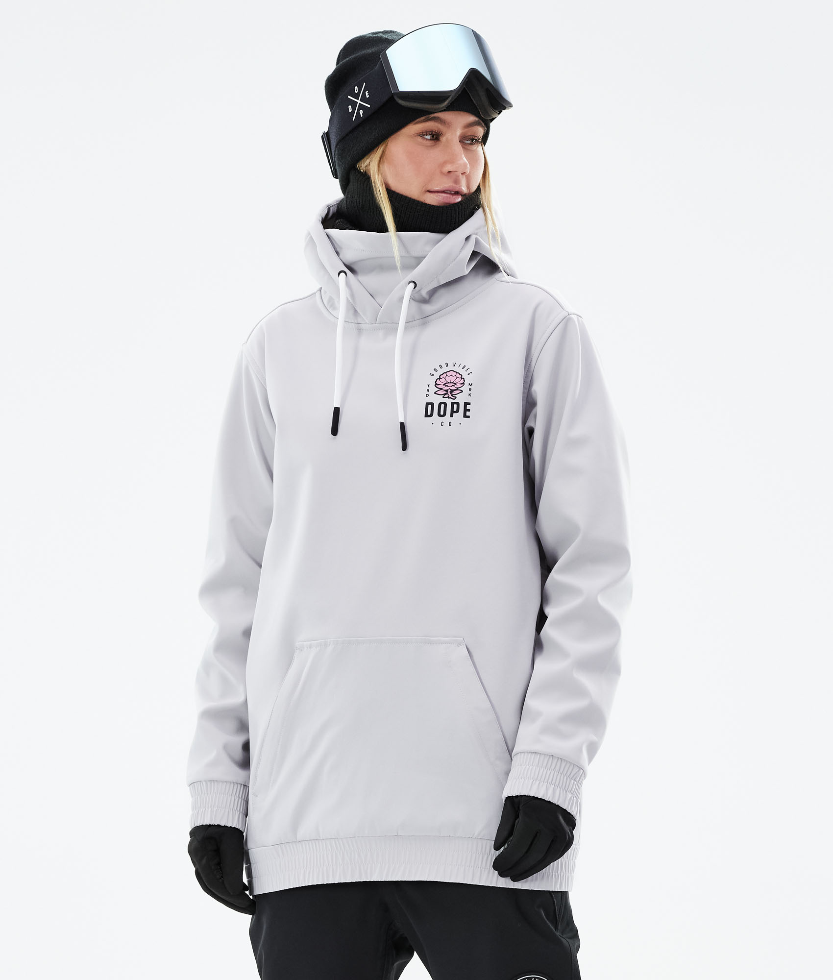 Light Grey Yeti Snowboard Jacket Dope Snowboard Sweatshirts