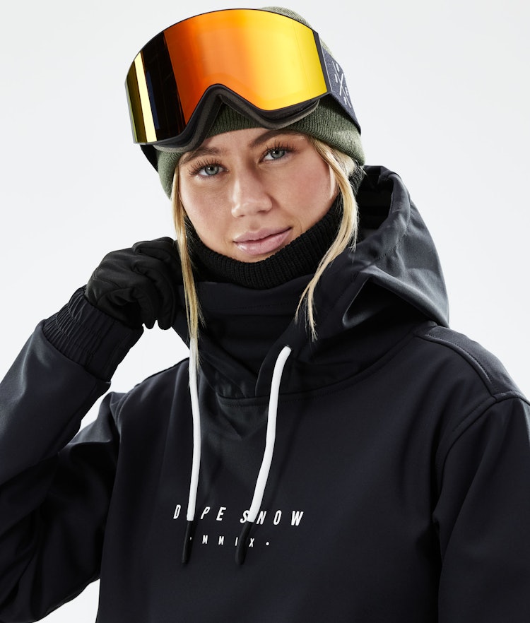 Dope Yeti W 2021 Kurtka Snowboardowa Kobiety Dope Snow Black