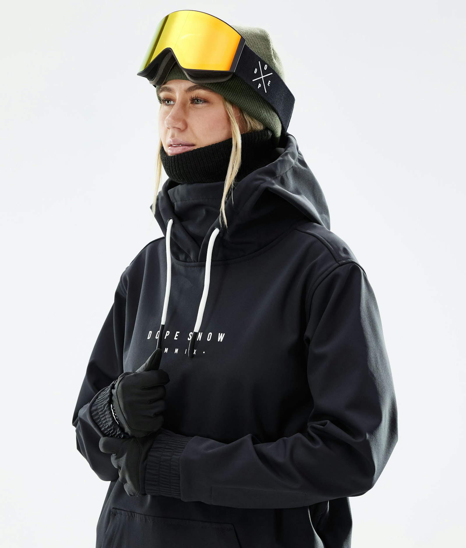 Dope Yeti 2021 Veste de Ski Femme Dope Snow Black