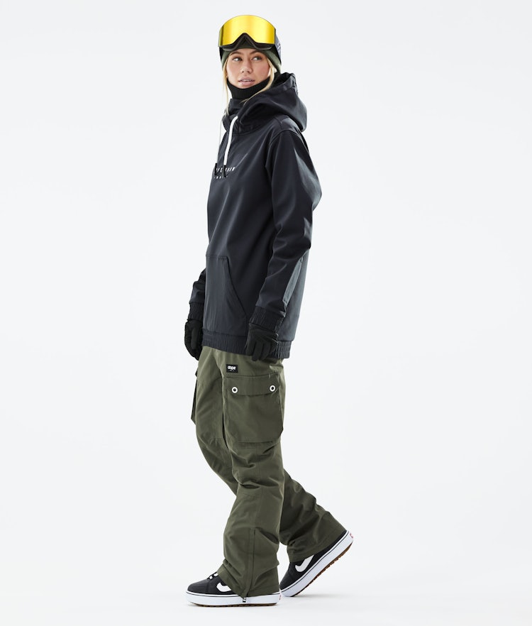 Dope Yeti W 2021 Snowboard Jacket Women Dope Snow Black