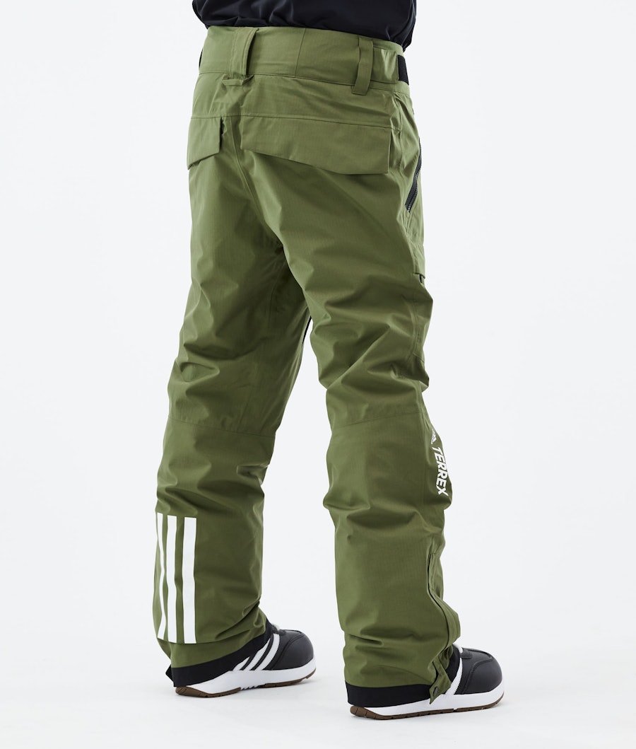 Adidas Snowboarding Resort 2L Insulated Shell Men's Snowboard Pants Focus Olive