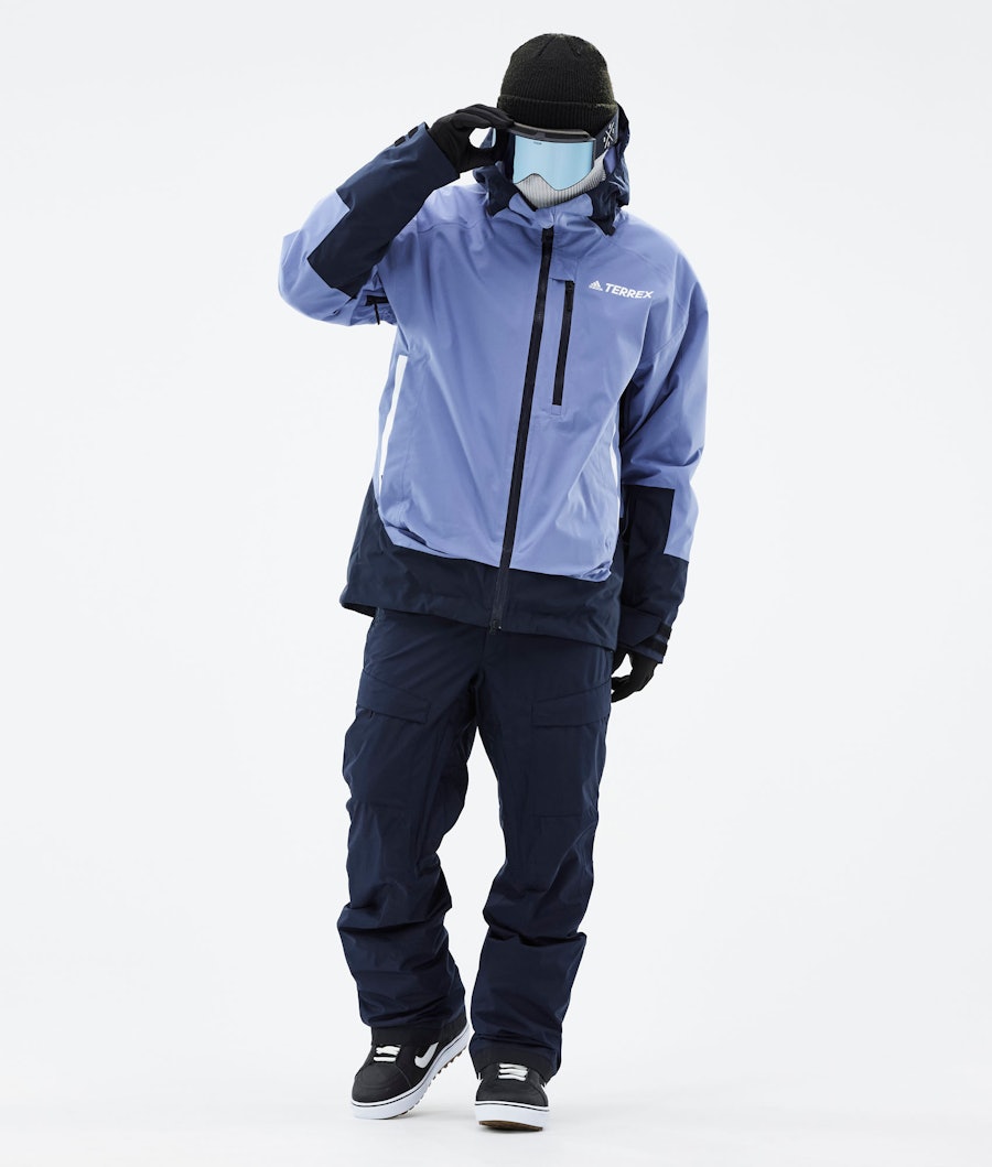 Adidas Snowboarding Myshelter Insulated 2L Snowboardjacka Herr Orbit Violet/Legend Ink