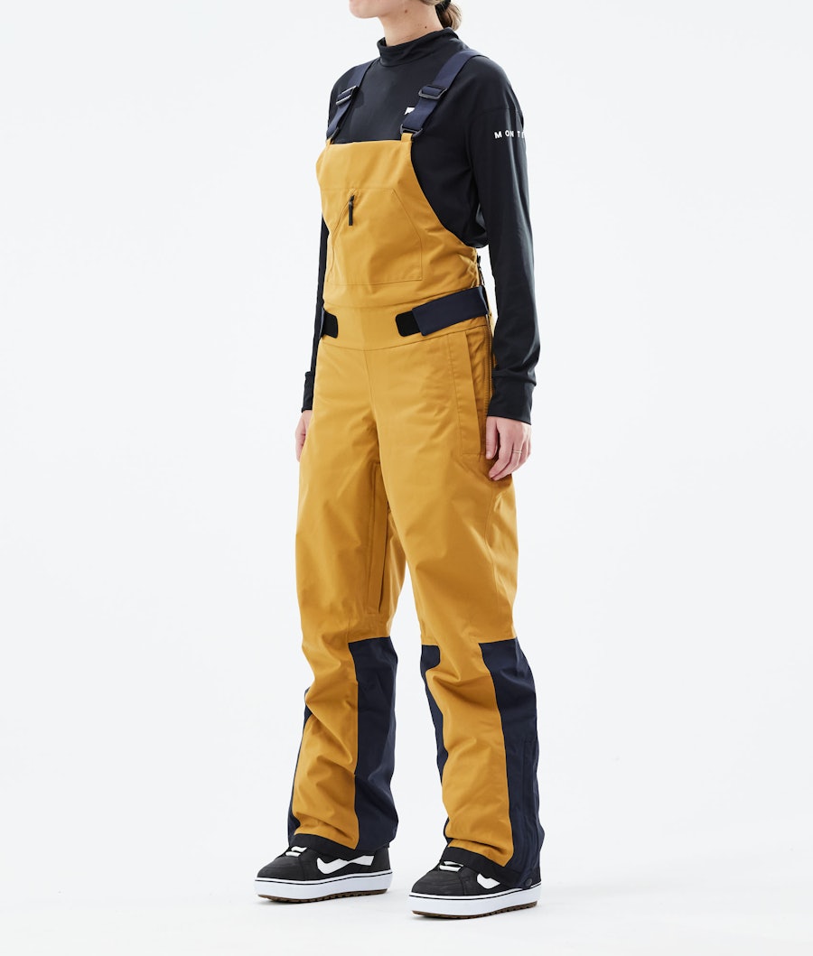 Adidas Snowboarding Resort 2L Insulated Bib Snowboard Pants Mesa/Legend Ink