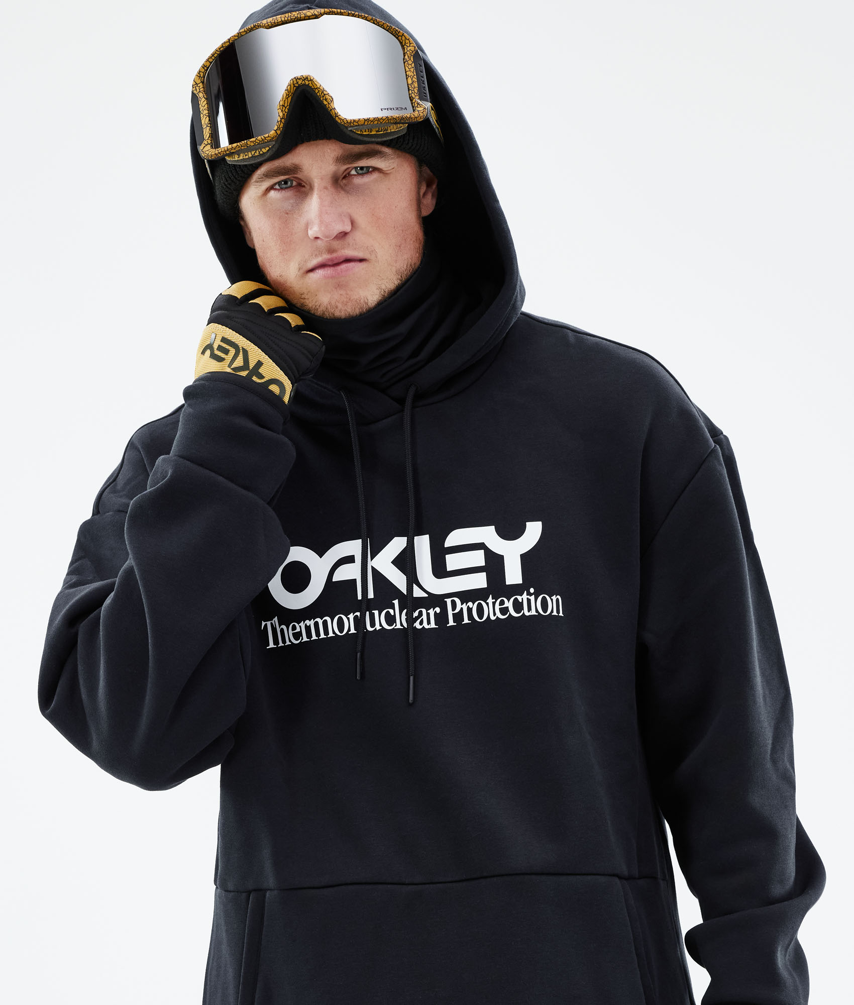 oakley white ski jacket