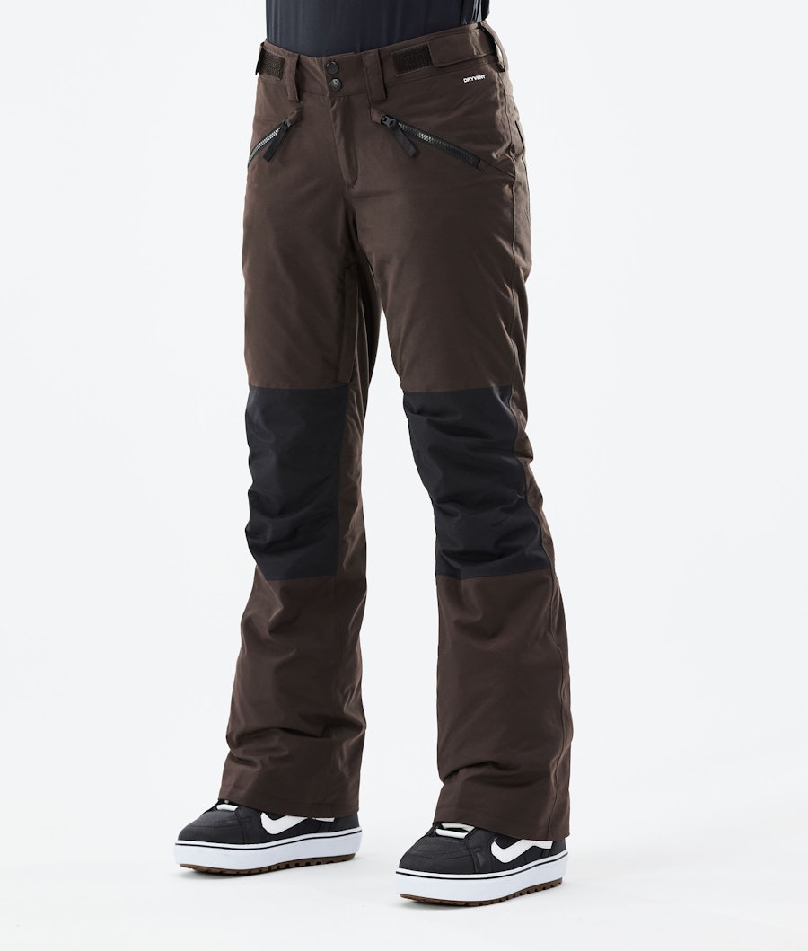The North Face Aboutaday Pantalon de Snowboard Deep Brown/Tnf Black