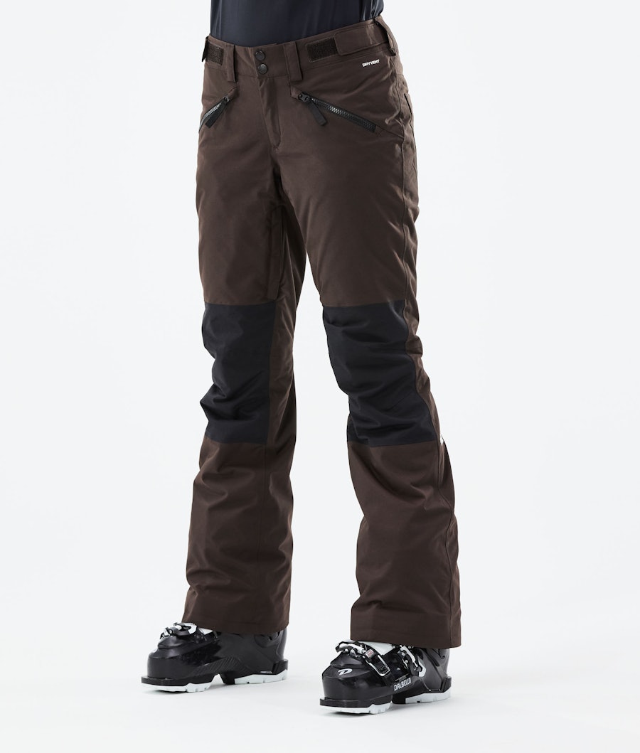 The North Face Aboutaday Skibroek Deep Brown/Tnf Black