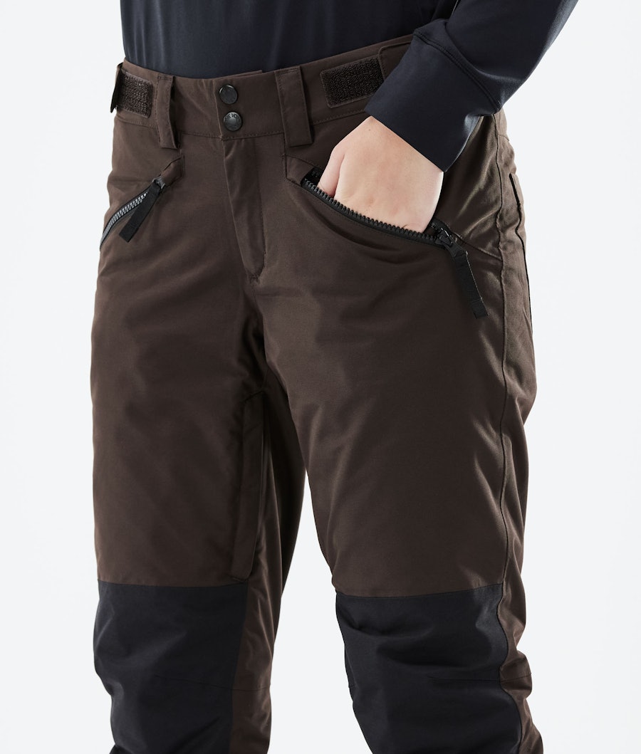 The North Face Aboutaday Snowboardbyxa Dam Deep Brown/Tnf Black