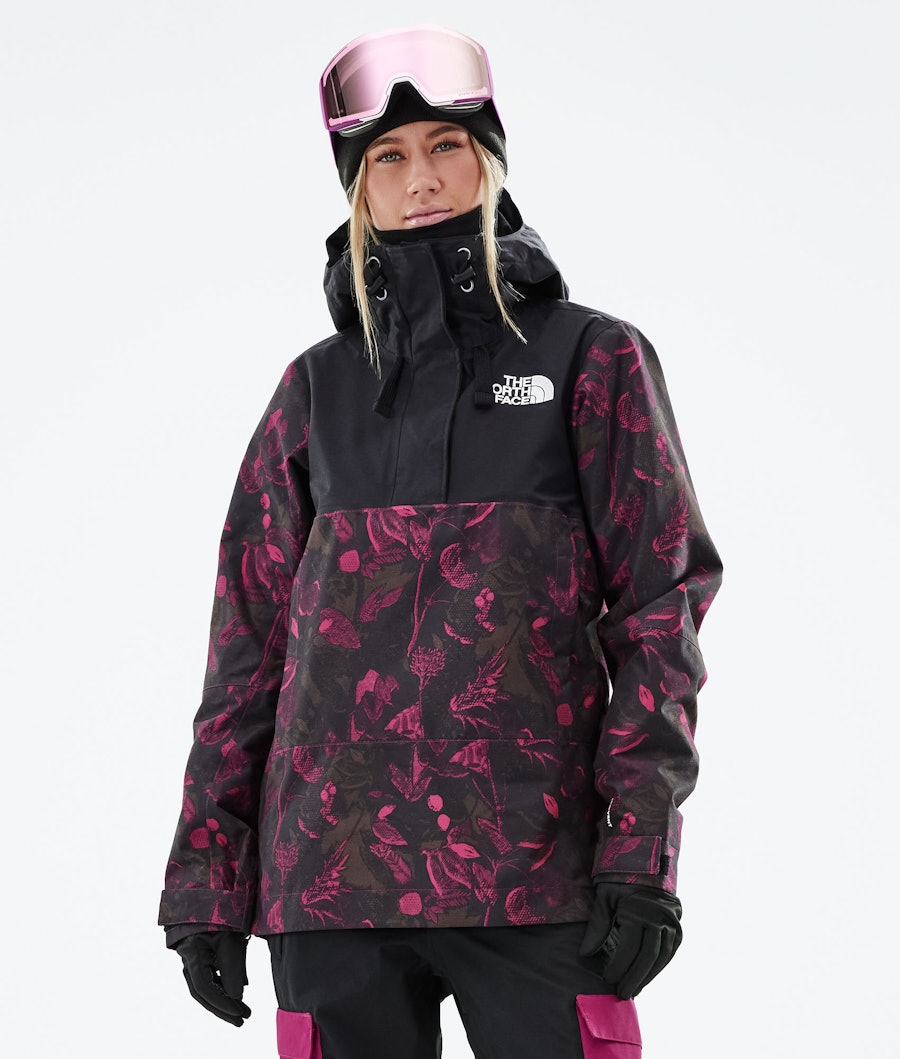 The North Face Tanager Ski jas Roxbury Pink Halftone Floral Print