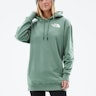 The North Face Oversized Hoodie Dames Laurel Wreath Green
