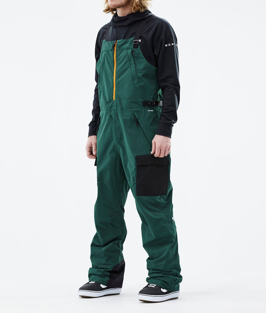 The North Face Dragline Snowboardbyxa Night Green/Tnf Black