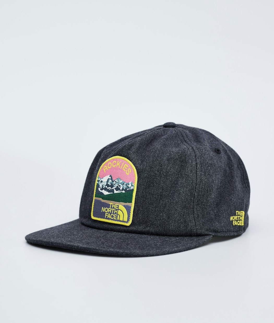 The North Face Embroidered Earthscape Keps Herr Tnf Dark Grey Heather