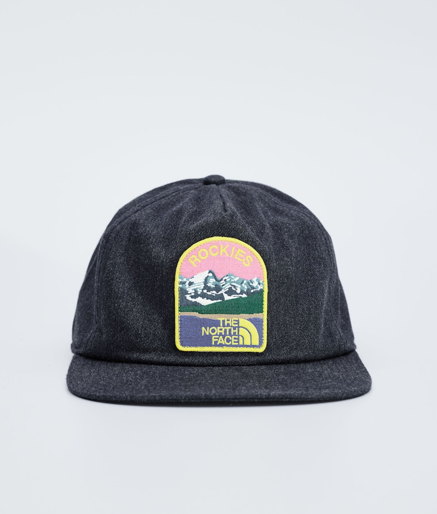 The North Face Embroidered Earthscape Keps Herr Tnf Dark Grey Heather
