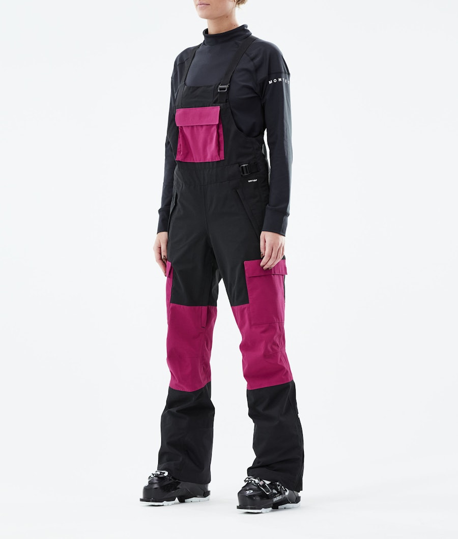 The North Face Dragline Women's Ski Pants Tnf Black/Roxbury Pink