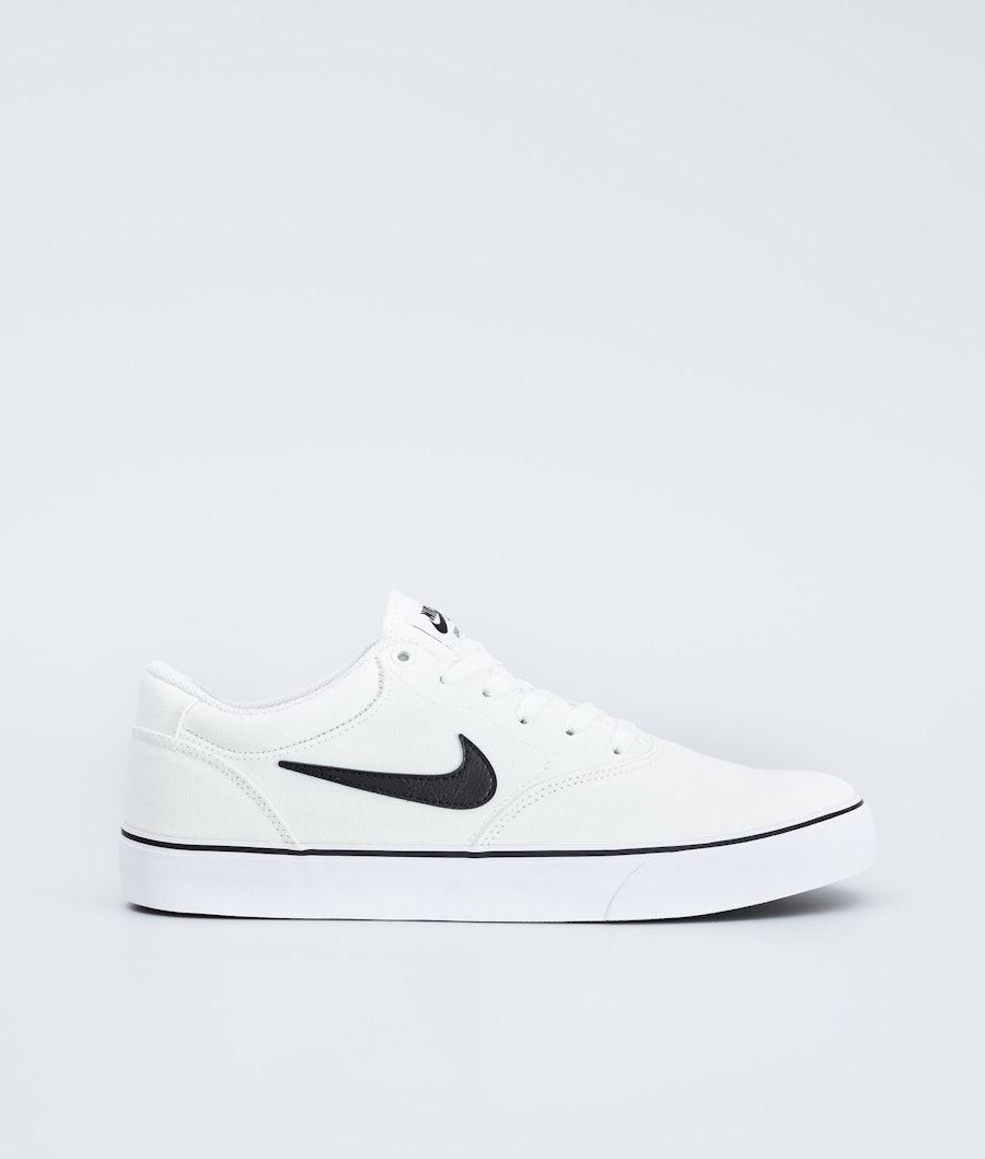 Nike Chron 2 Canvas Shoes White/Black-White