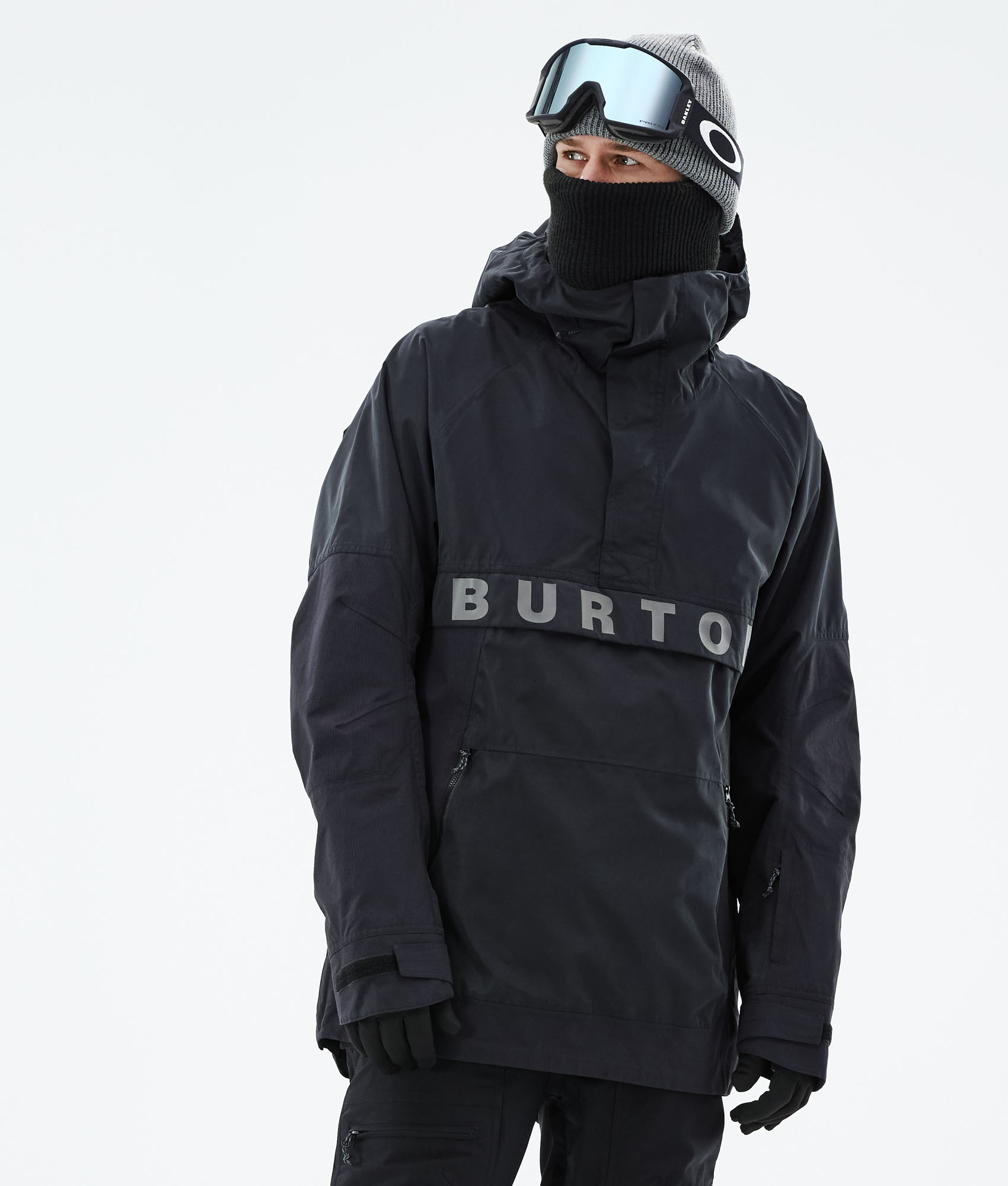 burton snowboard jacket black