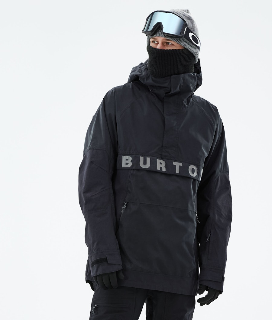 Burton Frostner Anorak Snowboardjakke True Black