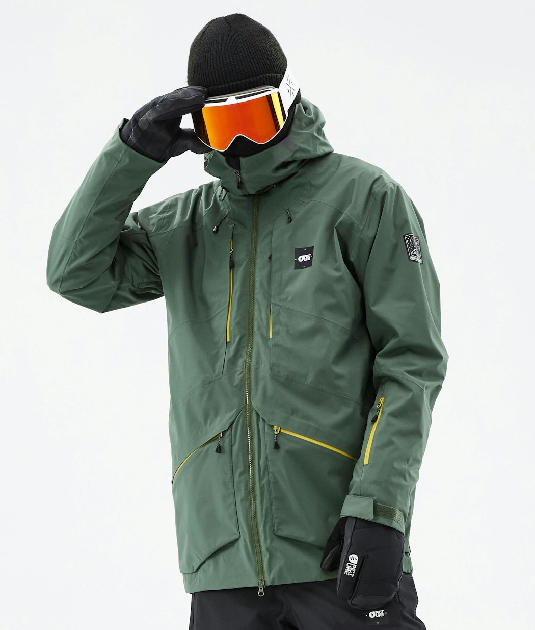 Picture Zephir Snowboard jas Lichen Green