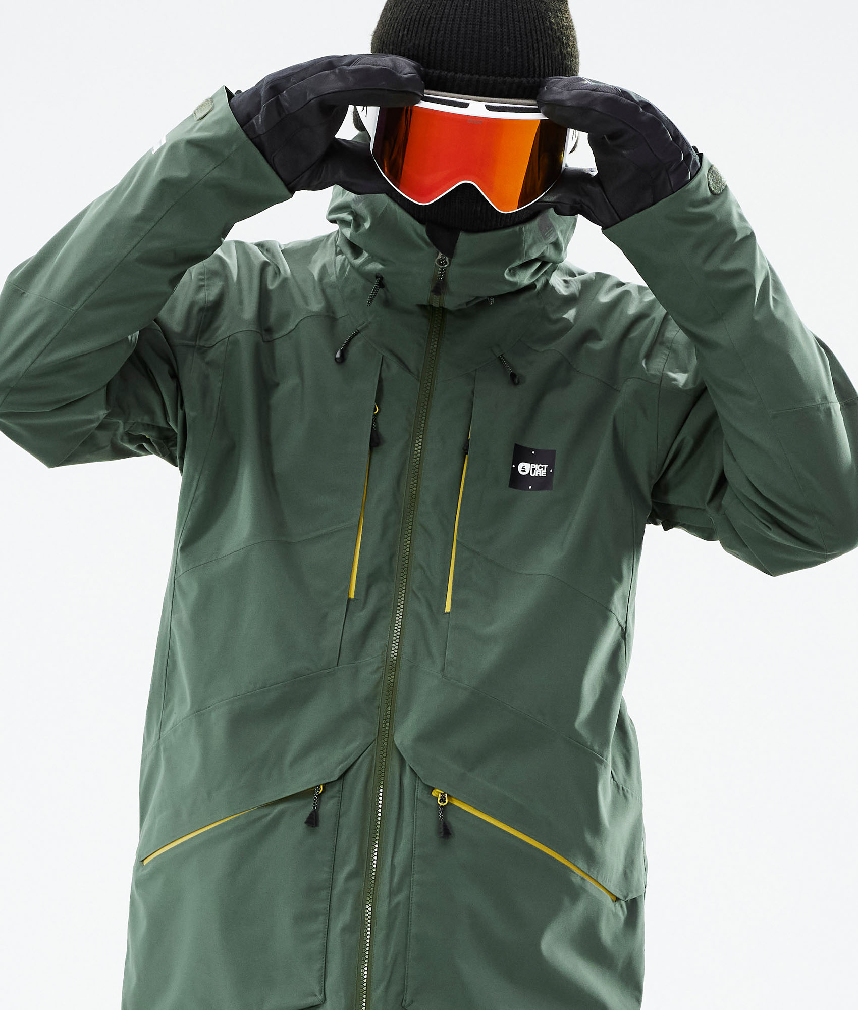 Picture Zephir Ski Jacket Lichen Green Ridestore Com