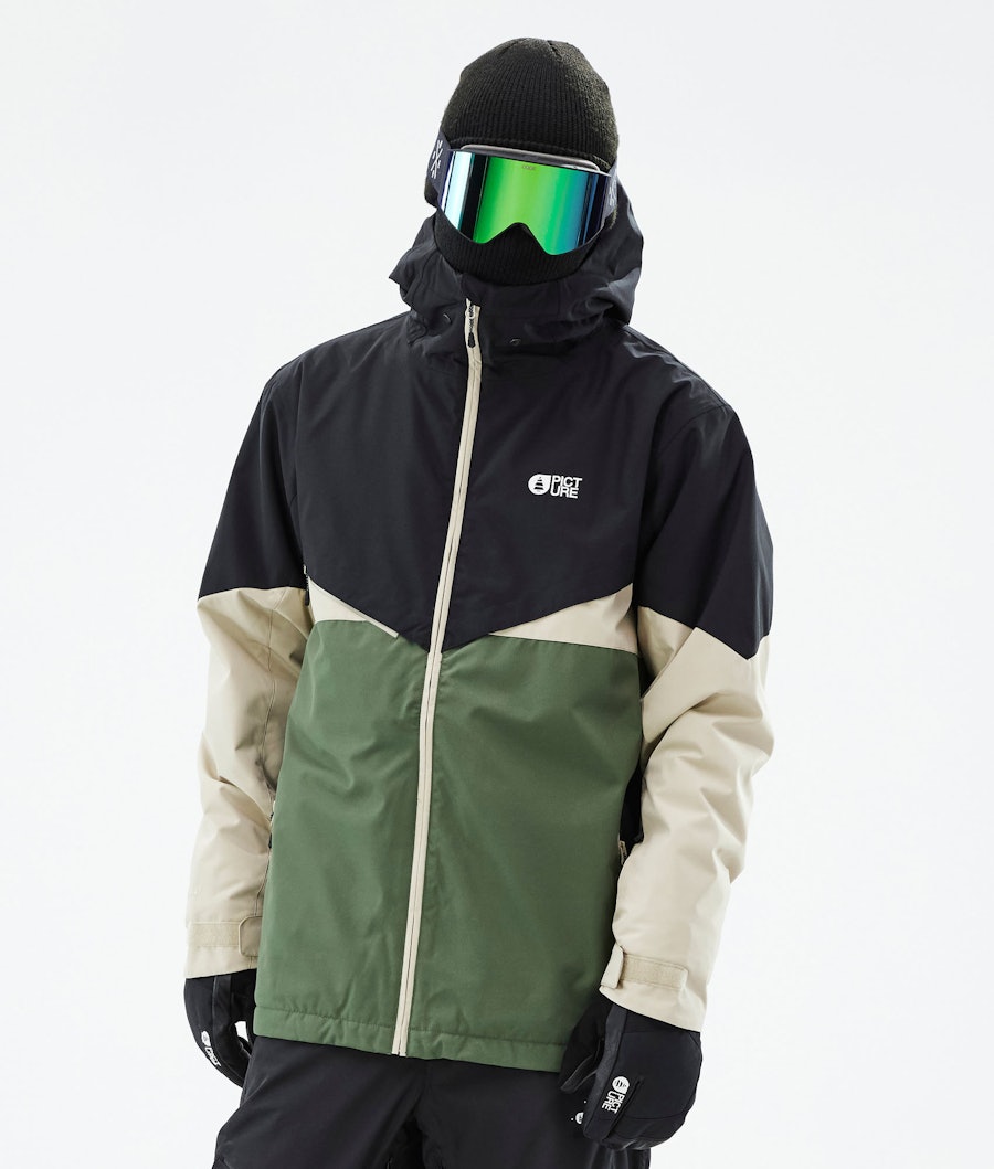 Picture Styler Ski Jacket Black/Lychen Green