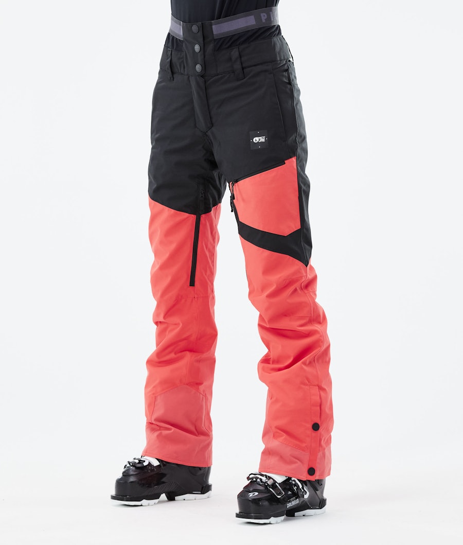Picture Seen Skihose Hot Coral/Black