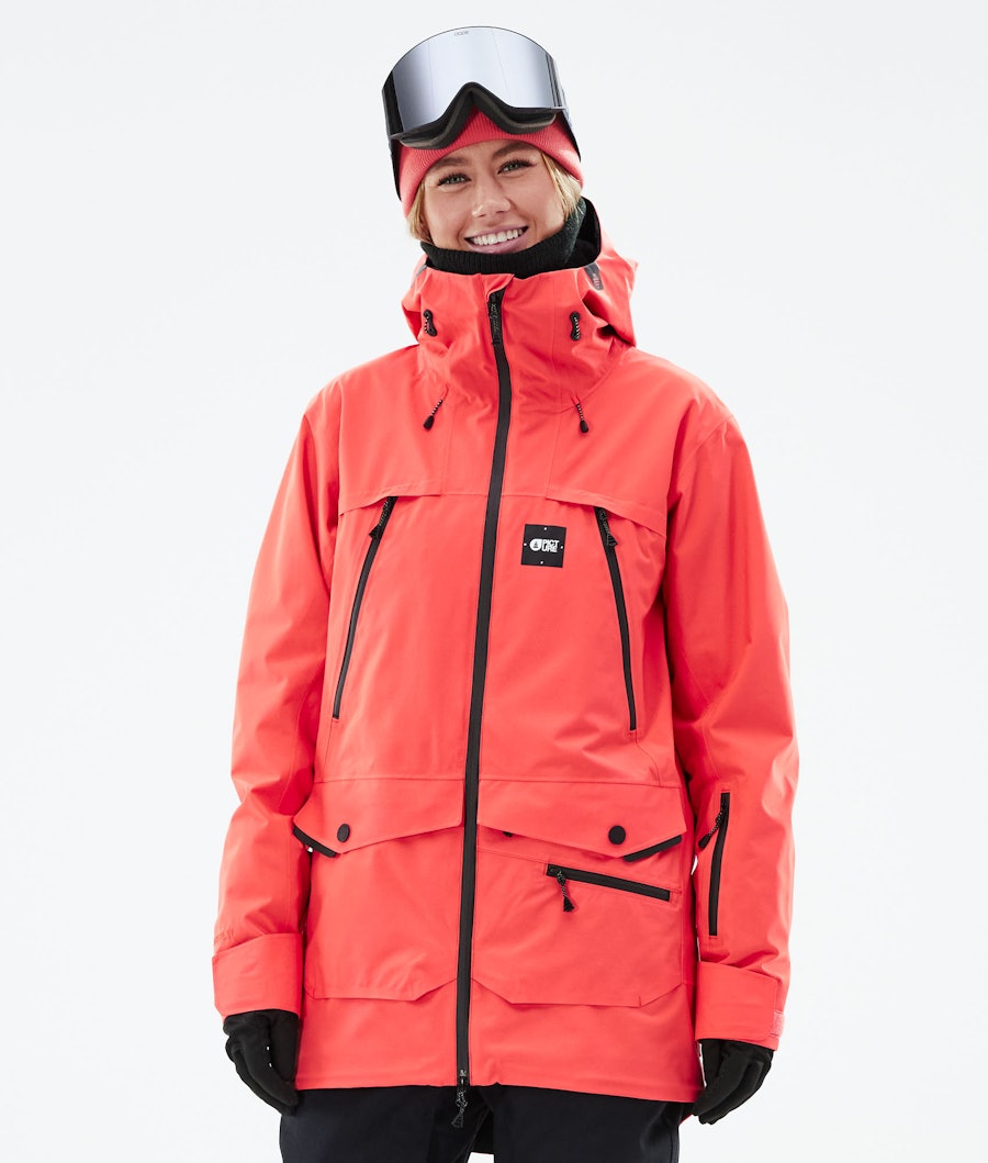 Picture Haakon Snowboard Jacket Hot Coral