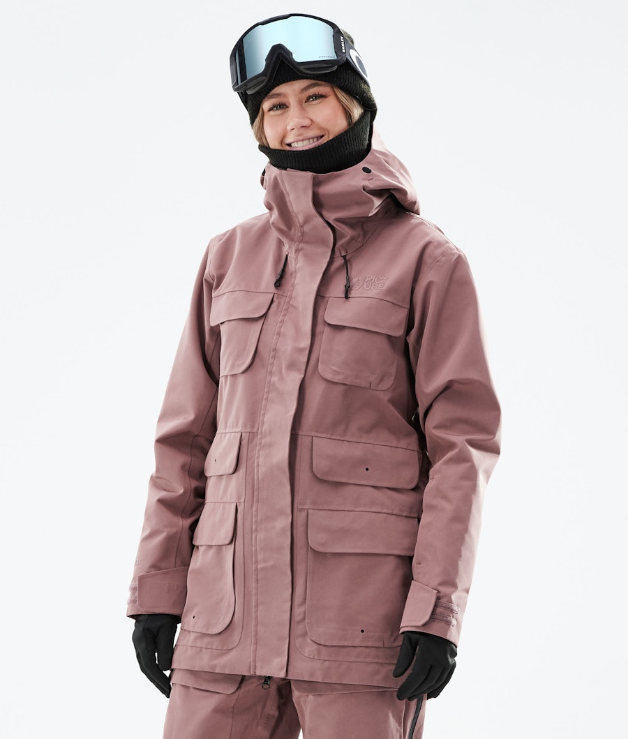Picture U18 Snowboard Jacket Rose Taupe