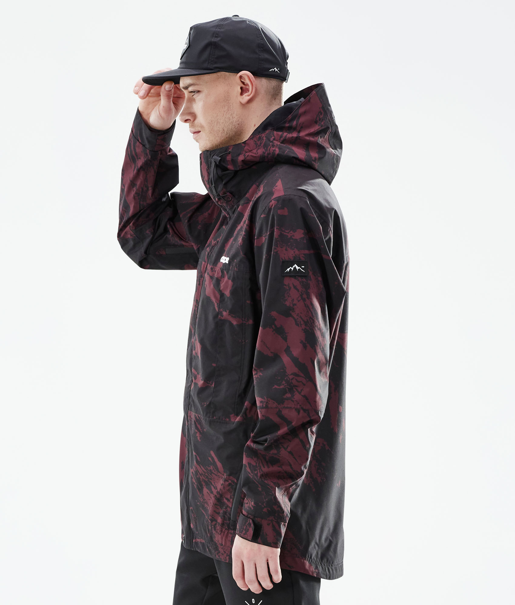 Next burgundy best sale technical parka