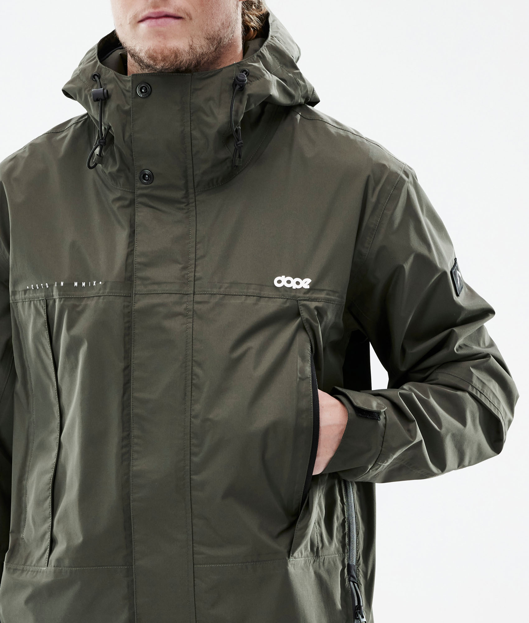 Green outdoor clearance jacket