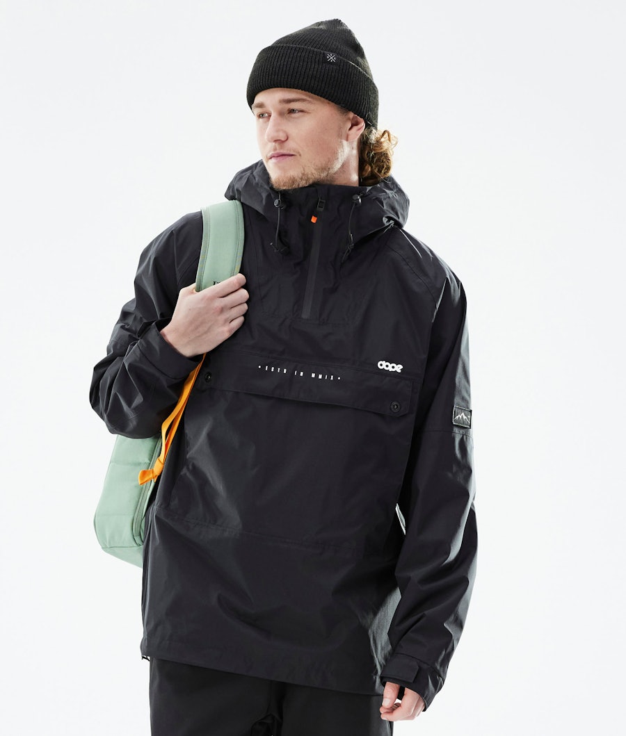 Dope Hiker Light Outdoor Jacket Black