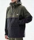Hiker Light Outdoor Jacket Men Olive Green/Black, Image 8 of 9