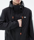 Dope Blizzard Light Full Zip Outdoor Jacket Men Black, Image 8 of 9