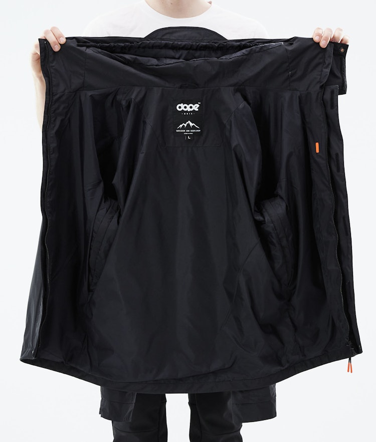 Dope Blizzard Light Full Zip Outdoor Jacket Men Black, Image 9 of 9