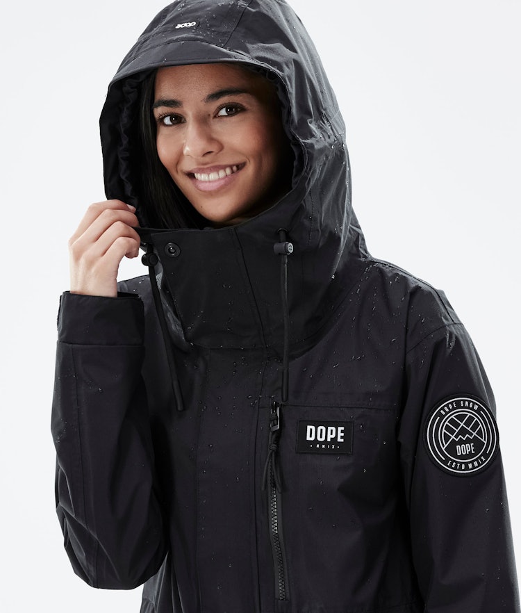 Dope Blizzard Light W Full Zip Outdoor Jacket Women Black, Image 5 of 10