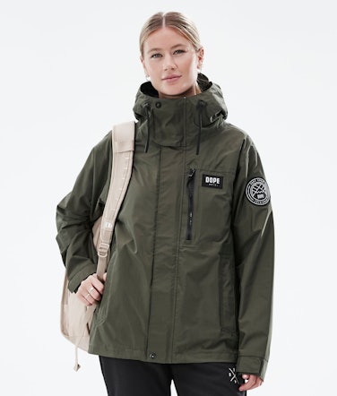 Blizzard Light W Full Zip Giacca Outdoor Donna Olive Green