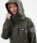 Dope Blizzard Light W Full Zip Giacca Outdoor Donna Olive Green