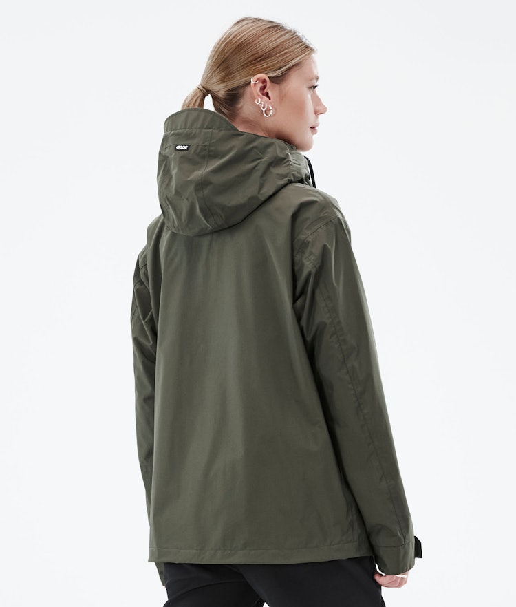 Blizzard Light W Full Zip Giacca Outdoor Donna Olive Green