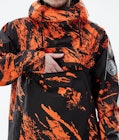 Blizzard Light Outdoor Jacket Men Paint Orange