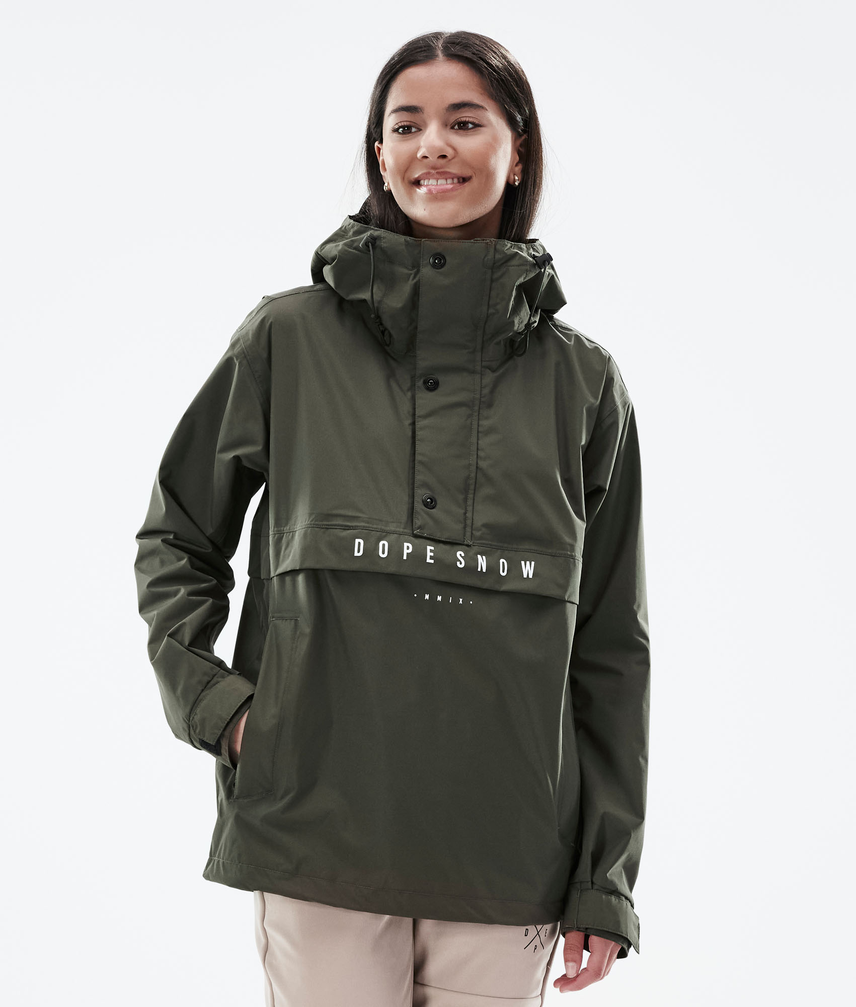 fasloyu Womens Raincoats Waterproof Packable Patchwork Windbreaker Lightweight Active Outdoor Hooded Rain Jacket 