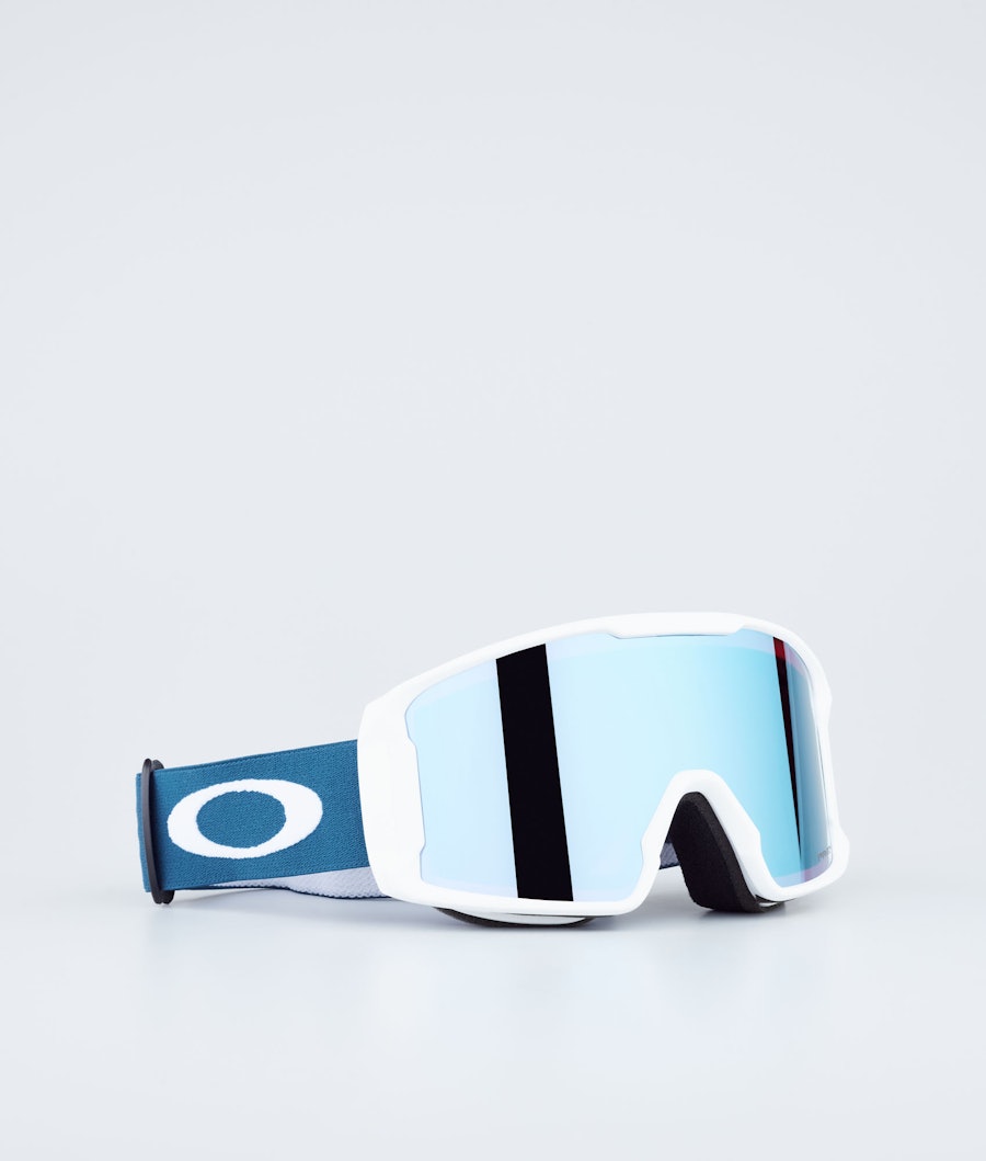 Oakley Line Miner M Skibril Posiedon With Prizm Snow Sapphire Lens