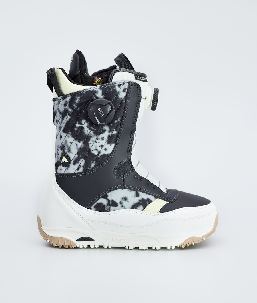 Burton Limelight Boa Snowboard Boots Stout White/Acid Wash