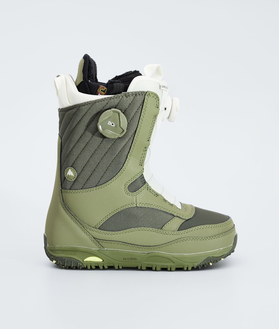 Burton Limelight Boa Snowboard Boots Dark Green