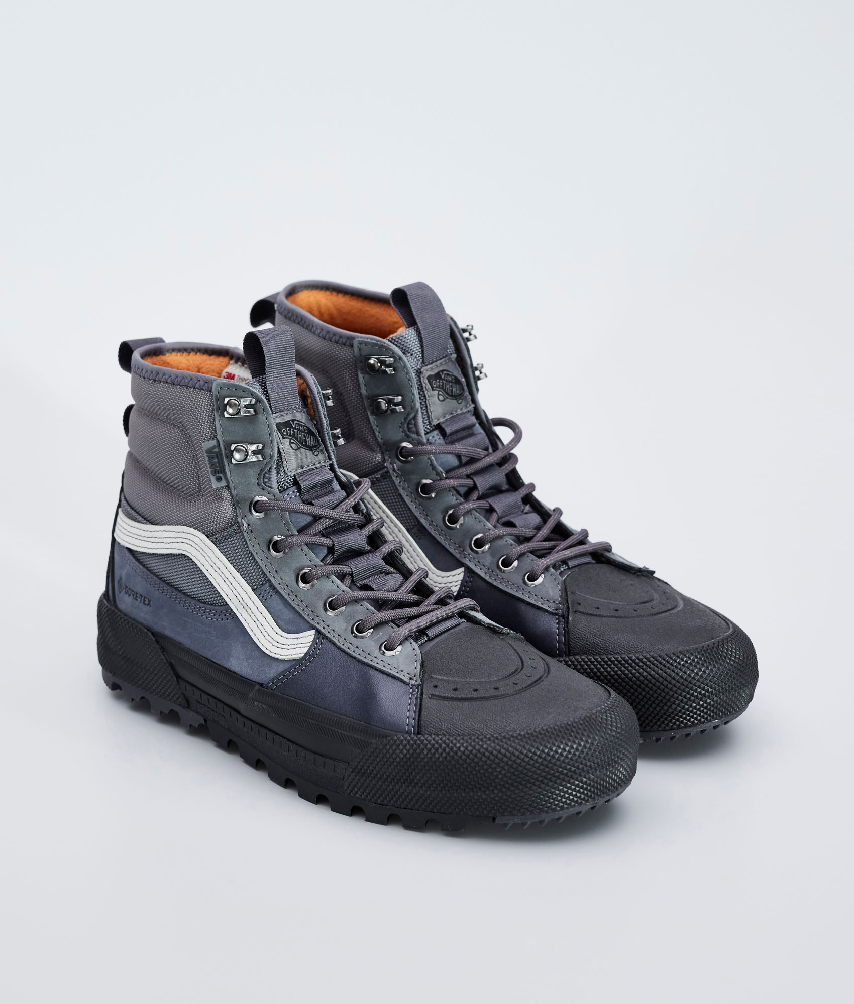 Vans SK8-Hi Gore-Tex MTE-3 Shoes Stealth/Black Asphalt | Ridestore.com