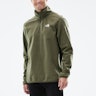 The North Face 100 Glacier 1/4 Zip Fleece Sweater New Taupe Green
