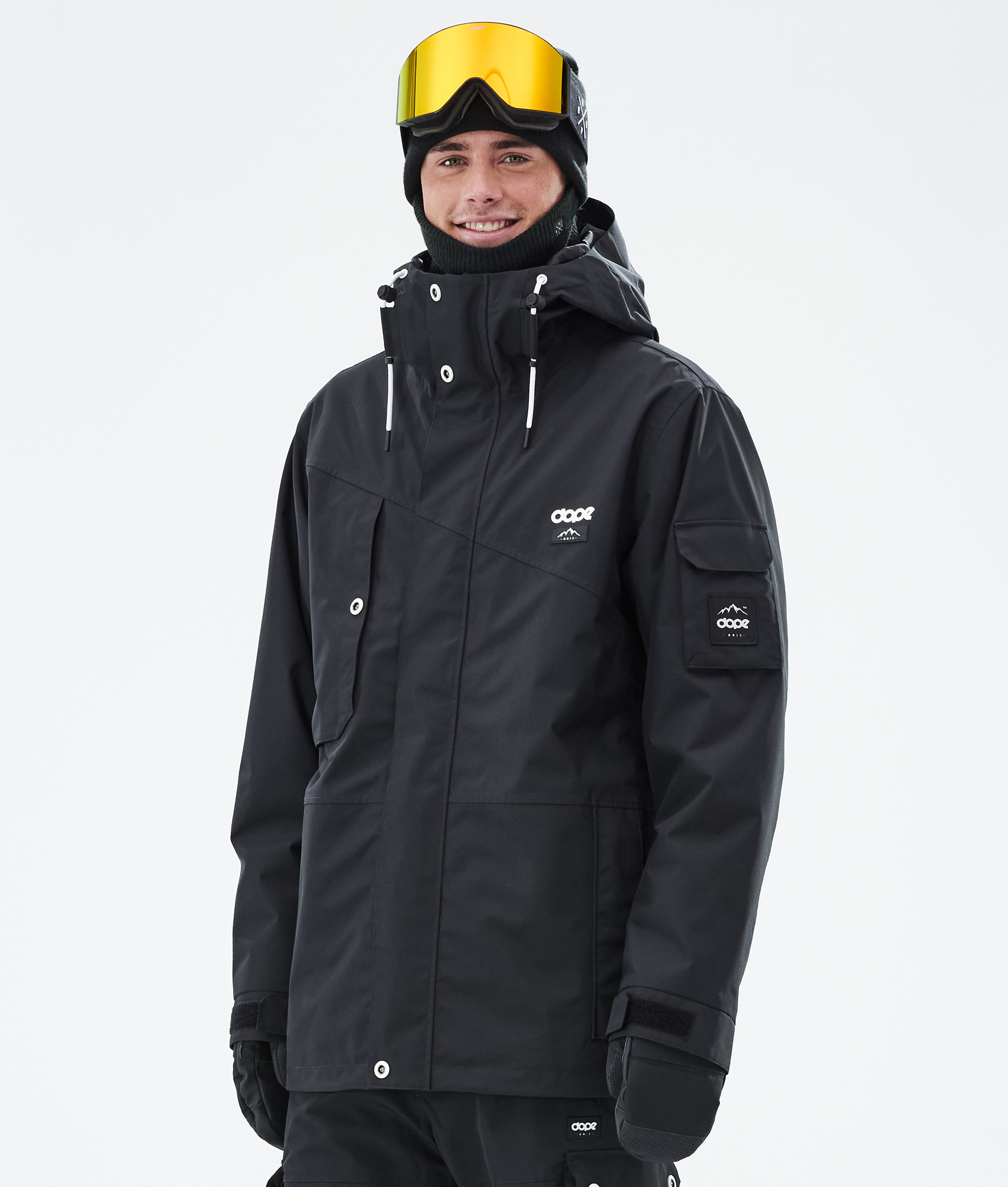 Dope Adept Snowboard Jacket Men Black Dopesnow