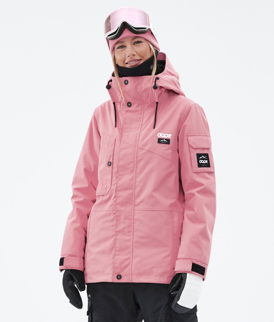 Adept W スキージャケット レディース Pink/Black