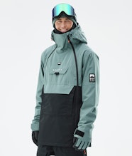 Montec Doom Snowboardjacka Herr Atlantic Black Gr n Ridestore se Montec Doom Snowboardjacka Herr Atlantic Black Gr n Ridestore se