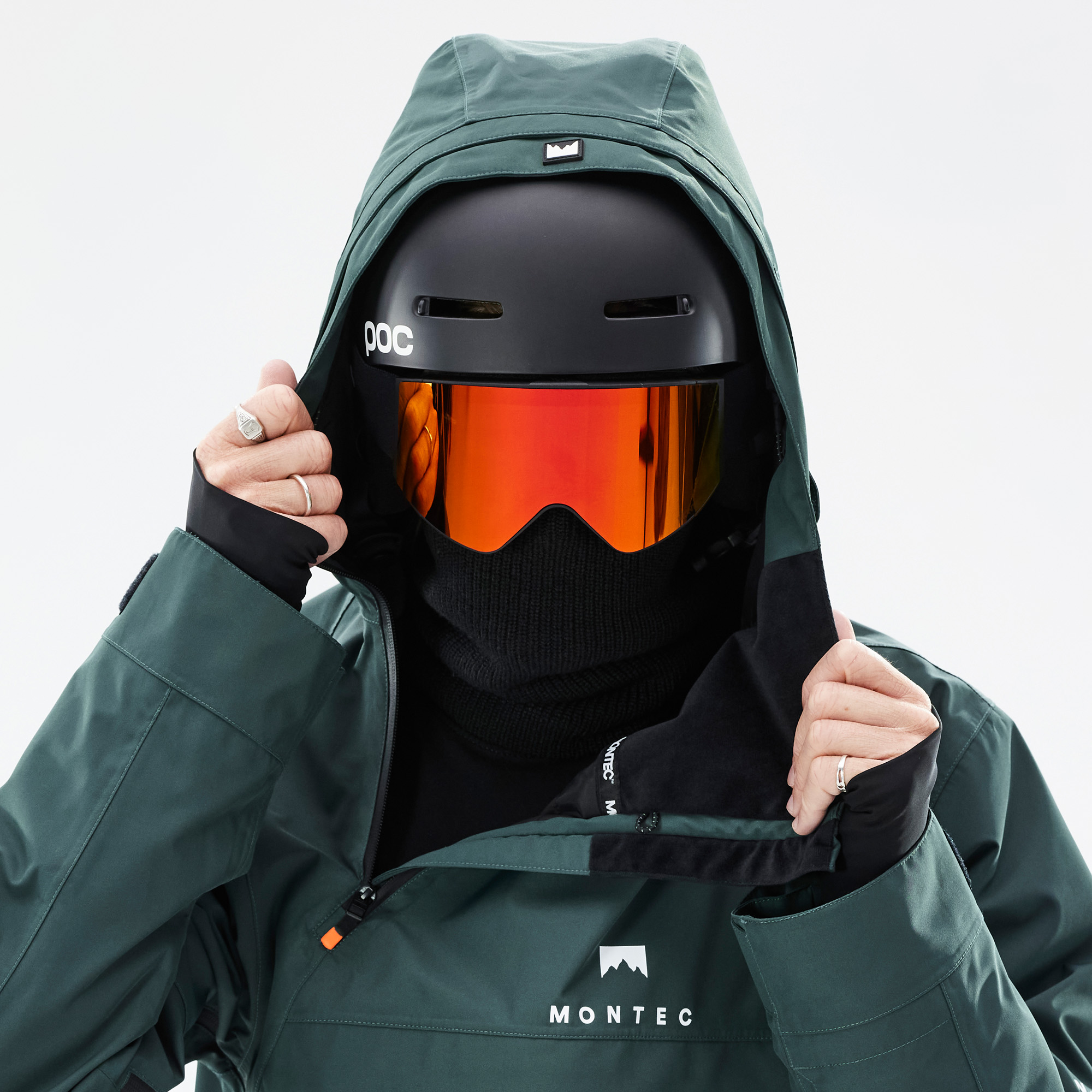 Montec Dune Ski jas Heren Dark Atlantic - Groen | Montecwear.com